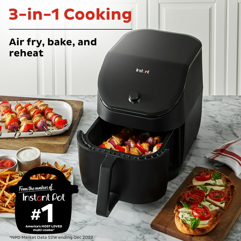  Instant Pot Air Fryer Oven, 6 Quart, From the Makers