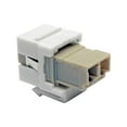 thumbnail image 2 of Tripp Lite Duplex Multimode Fiber Coupler Keystone Jack LC to LC White (N455-000-WH-KJ), 2 of 2