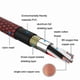 thumbnail image 4 of LHD010 Caron Male to Female Microphone Cable 0.5m, 4 of 5