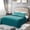 Teal, variant on Merry Home Fleece Blanket Queen size, Solid Black 1 Ply Blanket For Bed Blanket 79"x 91", 3.5lb