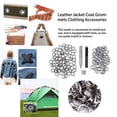 thumbnail image 4 of Scienceny Juego de 100 unidades de lona para ropa de tienda, surtido de ojales de 12mm, herramientas de ojales de cobre portátiles, Kit surtido de piezas Herramientas y ferretería Scienceny TO011764-00, 4 of 6