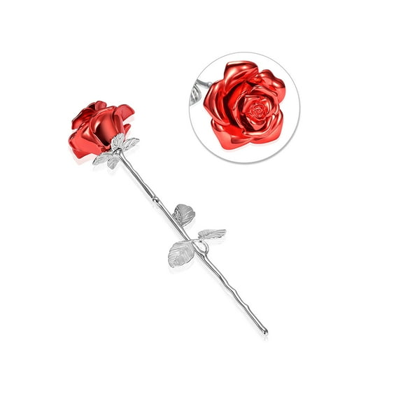 Rose Flower Cremation Jewelry for Ashes Keepsake Cremation Urns Ornament For Ashes Keepsake with Gift Box