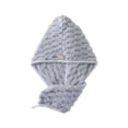 thumbnail image 2 of MTBLYS Gorro secador de pelo de felpa Cloud Velvet | Suave, súper absorbente y de secado rápido | Toalla de secado rápido para el cabello para mujeres | Ligero y transpirable con ajuste elástico, 2 of 6