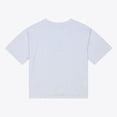 thumbnail image 2 of Women's Mitchell & Ness  Heather Gray Chicago Cubs Script Cropped Boxy T-Shirt, 2 of 5