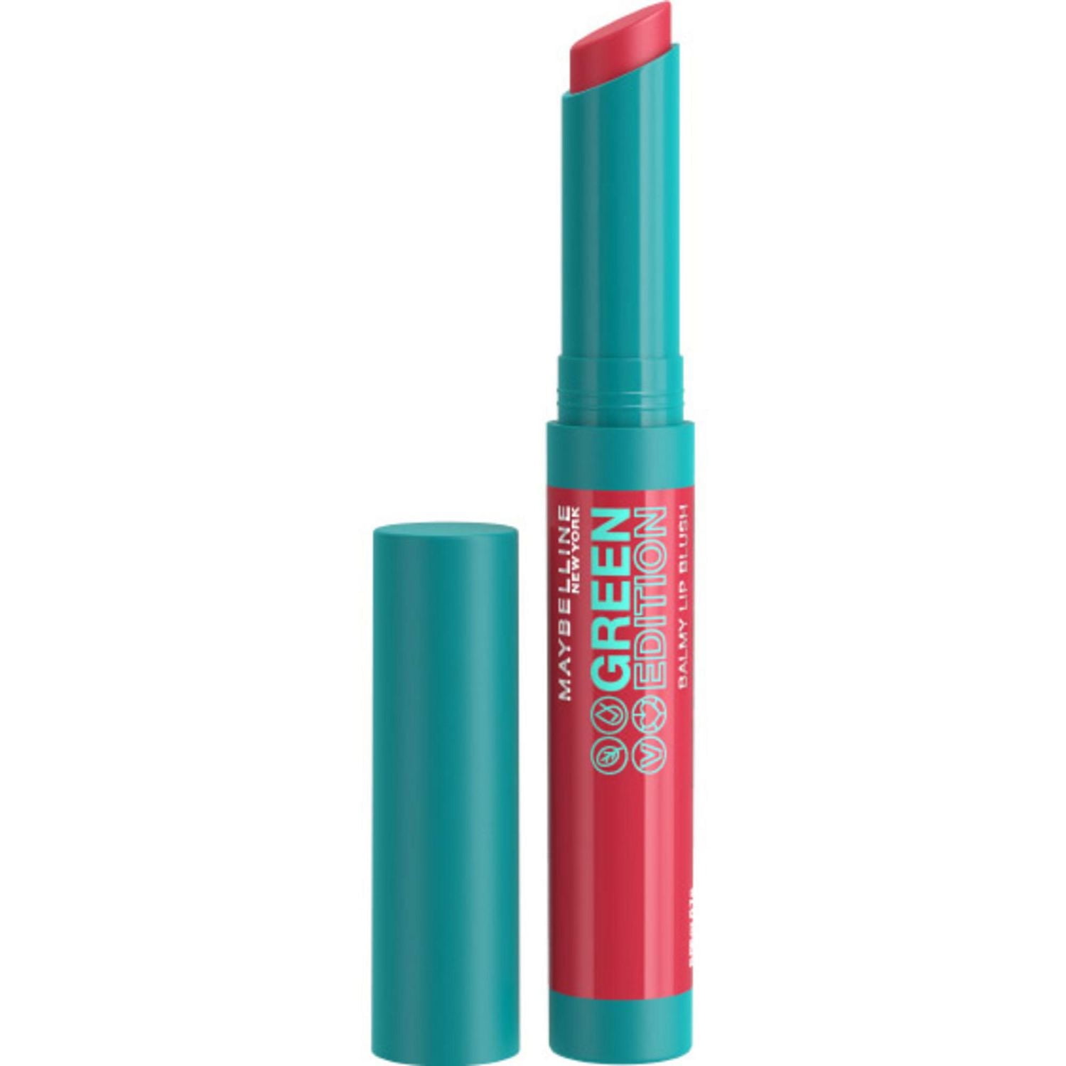 Maybelline New York Green Edition - Maquillage pour lèvres Fards à lèvres crémeux, enrichi à l'huile de mangue, Midnight, 1.7 g