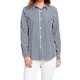 thumbnail image 4 of Camisas de cuello con botones de manga larga enrollables para mujeres INSPIRE CHIC 2XL azul oscuro, 4 of 7