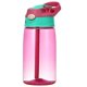thumbnail image 2 of Xihbxyly Botella con Pajita y Tapa Abatible, con Pajita Sujeta, Diseño Antigoteo, Ideal para Actividades Al Aire Libre, Senderismo, Ciclismo y Acampada, Capacidad de 480 Ml, Material Tritan, Fácil de, 2 of 4