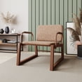 thumbnail image 2 of Manhattan Comfort Whythe Fauteuil d'Appoint Bas en Cuir PU 1.0 en Corten, 2 of 3