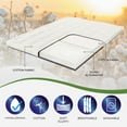thumbnail image 1 of DOQU Home 3 inch Organic Cotton Cover Mattress Topper Full Size Down Alternative Featherbed, 1 of 9
