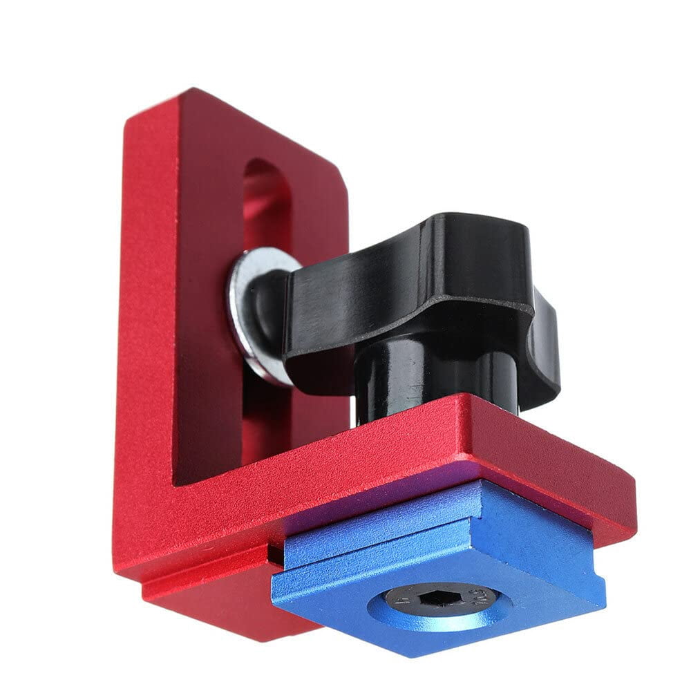 30/45 Manual Woodworking Miter Track Stop Router and Table Saw Fence Connector Aluminium Track Stopper