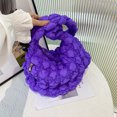 thumbnail image 1 of Bolsa De Hombro Bolsa Mujer Cloud Casual Nylon Acolchado Gran Capacidad Crossbody Morado Ndcxsfigh Para Estrenar, 1 of 4