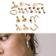 thumbnail image 4 of 17 pendientes inoxidable para hombres y mujeres, aros, , , shamjiam Joyas perforantes, 4 of 8