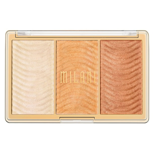 Milani Stellar Lights Highlighting Palette Rose Glow Walmart Com Walmart Com