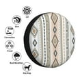 thumbnail image 5 of XMXY Bohemian Fancy Stylish Spare Tire Cover, Universal Waterproof Cover for Jeep RV Tire Wheel Protection, 15 inch, 5 of 8