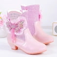 thumbnail image 5 of Piuwrlz Kids Boots Pink Girls Winter Shoes Pink Size 38, 5 of 6
