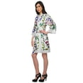 thumbnail image 3 of Moomaya Short Printed Crossover&nbsp;Kimono&nbsp;Robes&nbsp;For Girls Nightwear Dressing Gown, 3 of 6