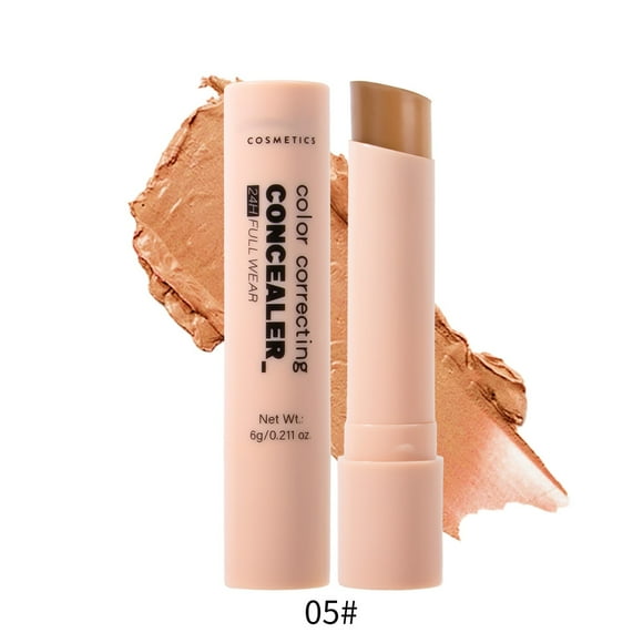 UHGEAX Eye Shadow a Concealer Concealer Bb Cream Makeup Foundation Rotating Concealer 6 Colors Natural Three Concealer Stick Face Pen Bb Cream Foundation Foundation Makeup Concealer Cream Summer Sale
