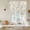 Off-White, variant on Spring Botanical Tie Up Curtains for Windows, Adjustable Balloon Window Shades, Watercolor Floral Flowers Botanical Yellow Kitchen Window Treatments Farmhouse Short Curtains with Rod Pocket 42"x45"