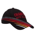 thumbnail image 5 of Champion Auto Racing Embroidered Deluxe Cap - Red OSFM, 5 of 5