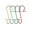 Multicolor-7012, variant on Huge Savings,Christmas Day Decoration S-shaped Hook Multi Functional Pendant Hook Christmas Tree Christmas Socks Christmas Hook Accessories,PENDANE,Multicolor