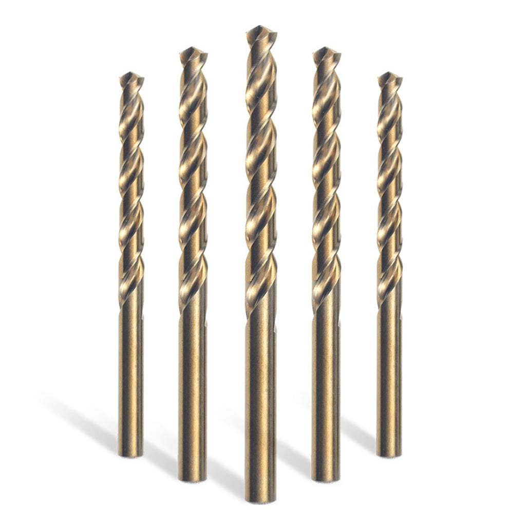 MOMOJIA Professional M35 Twists Drill Bit Set for Stainless Steel Metal 3-14mm Diameter