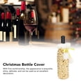 thumbnail image 5 of jinliangtrun Christmas Wine Bottle Cover Beautiful Shiny Sequin Cloth Decorative Bottle Sleeve Cover for Christmas Parties, 5 of 21