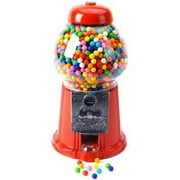 American Gumball 14848-0012 15 in. King Tall Machine with 1 lbs of Gumballs, Red