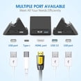 thumbnail image 5 of HEYSTOP Switch Dock for Nintendo Switch with HD HDMI, Portable Switch Docking Station Replacement for Nintendo Switch Dock, TV Dock Compatible with Nintendo Switch with Type-C and USB 3.0 Port, Small, 5 of 8