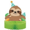 9 x 12 in. Sloth Party Centerpiece - Case of 6
