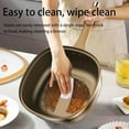 thumbnail image 2 of 12in Titanium Alloy Non-Stick Pot with Lid, Multi-Purpose Deep Saute Pan with Steamer Basket, Nonstick Frying Pan Cookware Sets for Frying Stir-frying Stewing Cooking Methods(Pot+Lid), 2 of 8