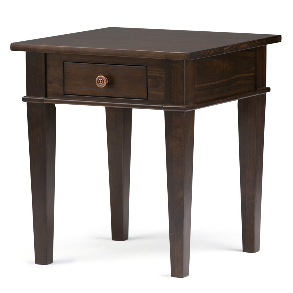 Brooklyn + Max Richland Solid Wood 18 inch Wide Square Contemporary End