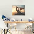 thumbnail image 5 of Naloa Sky Sunset Bronze Dragon Print Canvas Bathroom Wall Art,Bathroom Wall Art Decoration, Canvas Poster Prints,Decorative Paintings for Living Room, Bathroom, Kids Room, 5 of 6