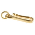 thumbnail image 3 of 2pcs Solid Brass Key Chain Belt Clip Vintage Wallet - Medium 3.0 * 18mm + Large 3.0 * 20mm, 3 of 8