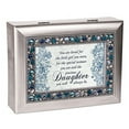 thumbnail image 5 of special woman precious daughter jeweled silver colored keepsake music box plays you light up my life, 5 of 8