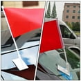thumbnail image 3 of 15Pcs Simple Car Window Flag Poles Portable Flagpole Banner Brackets (White), 3 of 5