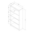 thumbnail image 4 of South Shore Smart Basics Étagère 4 tablettes, 4 of 4