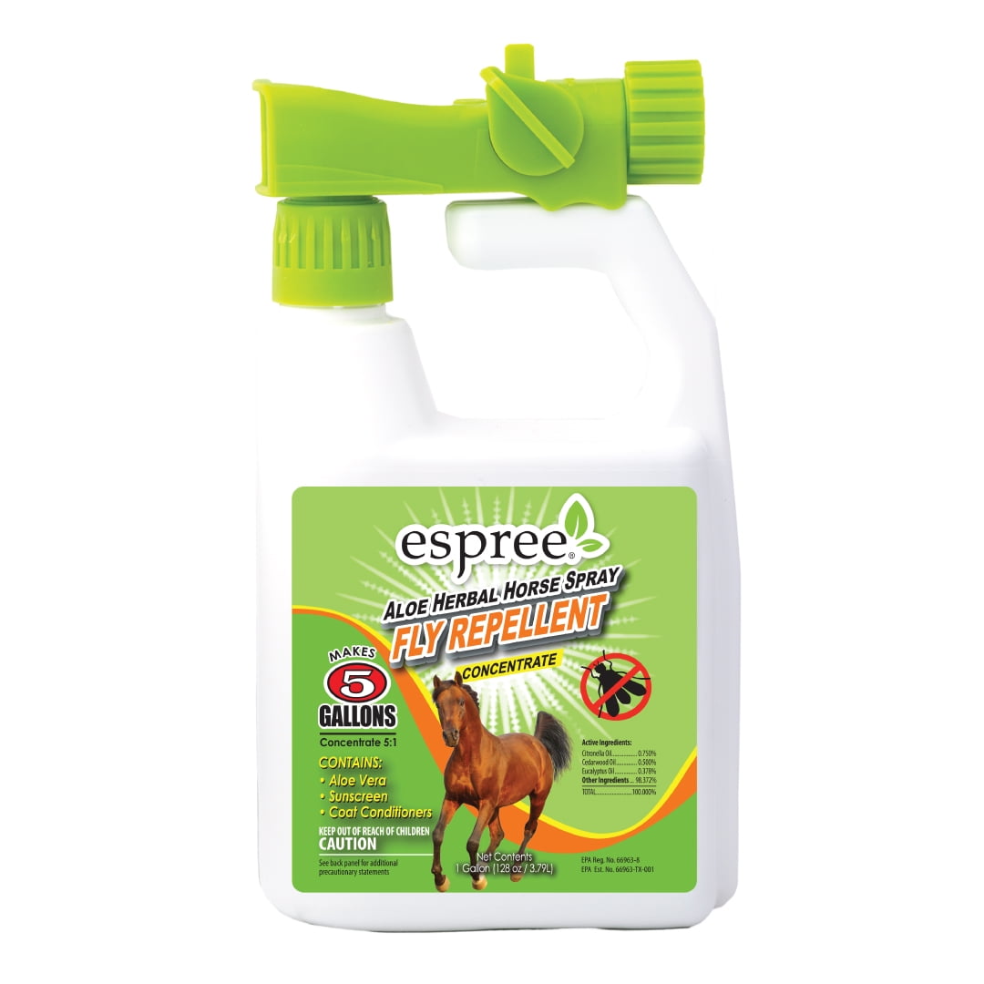 Espree Aloe Herbal Horse Spray Fly Repellent with Aloe, Sunscreen