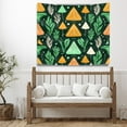 thumbnail image 4 of Washable Boho Decorative Country Tapestry for College Bedroom Dorm Living Room Decoration, Minimalistic Igendan Durable Tapestry Aesthetic Trational College Tapestry, 51x59 Inches, 4 of 5
