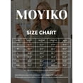 thumbnail image 7 of MOYIKO Short Sleeve Summer Tops for Women Casual Button Down Shirts Solid Business Work Blouses, 7 of 7