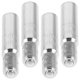 thumbnail image 1 of Raindrops 4Ud Extensor Para Válvula De Neumático En Metal Plateado Ideal Para Automóvil Y Múltiples Vehículos, 1 of 7