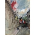 thumbnail image 2 of Giovanni Boldini 14x18 Gold Ornate Wood Frame and Double Matted Museum Art Print Titled - Paris, 14 July, 2 of 4