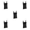 thumbnail image 1 of Naiovety Bolsa colgante delantera para patinete, bolsa de bolsillo de almacenamiento portátil para manillar, accesorio organizador anticaída de tela Negro 5piezas Naiovety CBP232851, 1 of 5