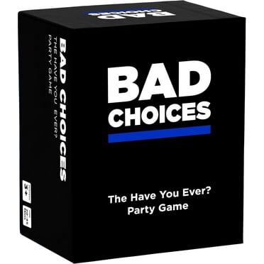 Dyce Games Bad Choices Party Game - The Have You Ever? Game - Hilarious Adult Card Game for Fun Parties and Board Games Night with Your Friends