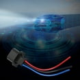 thumbnail image 1 of Headlight Sockets Harness, H13 Copper Core  Conductivity PVC Plastic Headlamp Extension Harness  For 9008 Male Bulbs, 1 of 8