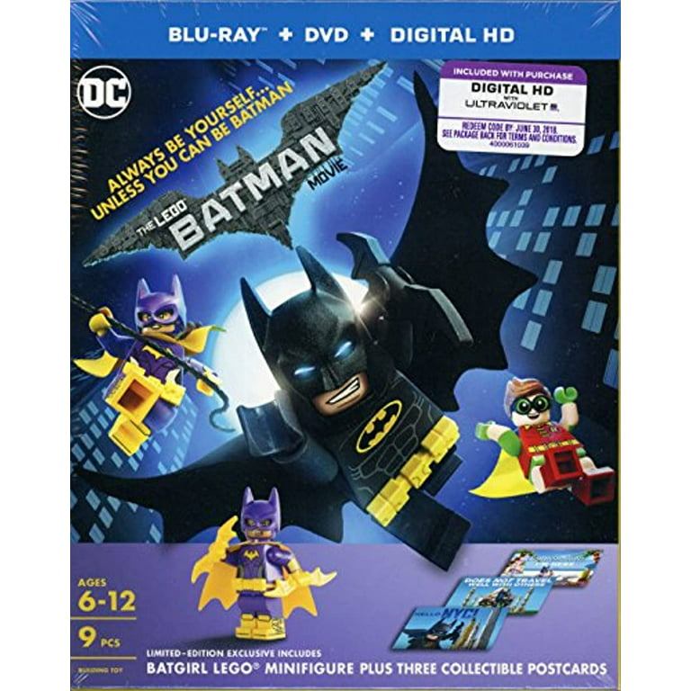 The Lego Batman Movie (Blu-ray + DVD) (Walmart Exclusive) 