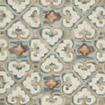 thumbnail image 6 of SAFAVIEH Blossom Jocelyne Geometric Area Rug, Ivory/Blue, 4' x 6', 6 of 7