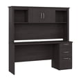 thumbnail image 1 of Bureau d’ordinateur 65L avec huche Logan de Bestar, érable graphite, 1 of 4