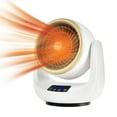 thumbnail image 1 of RKSTN Space Heater Fan Heater & Fan, Ceramic Fan Heater, Touchscreen, 1000/1200/1500 Watt, Shakes The, 3 Level Overheating Protection, Mobile Electric Heater For Rooms 30 M² Space Heater Indoor, Fan Heater, 1 of 8