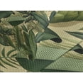 thumbnail image 2 of Ambesonne Green Quilted Bedspread Set 3 Pcs, Modern Exotics Palm Tree Leaf, King Size, Khaki Teal Pastel Brown, 2 of 4