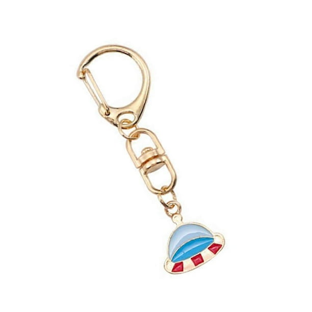 5pcs Creative Metal Astronaut Keychains Durable Alloy Key Holder Ornaments Fashionable Pendant for Bags, Backpacks, Car & House Keys